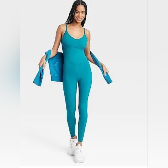 Women's Corset Bodysuit - JoyLab Blue - Picture 2 of 4